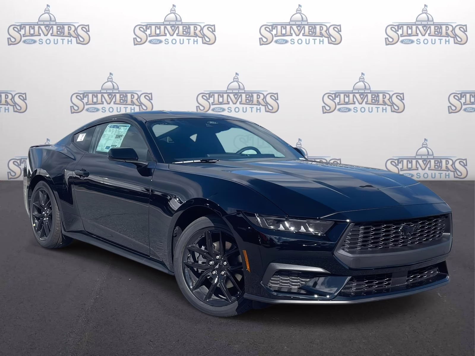 2026 Shadow Black Ford Mustang EcoBoost RWD Coupe