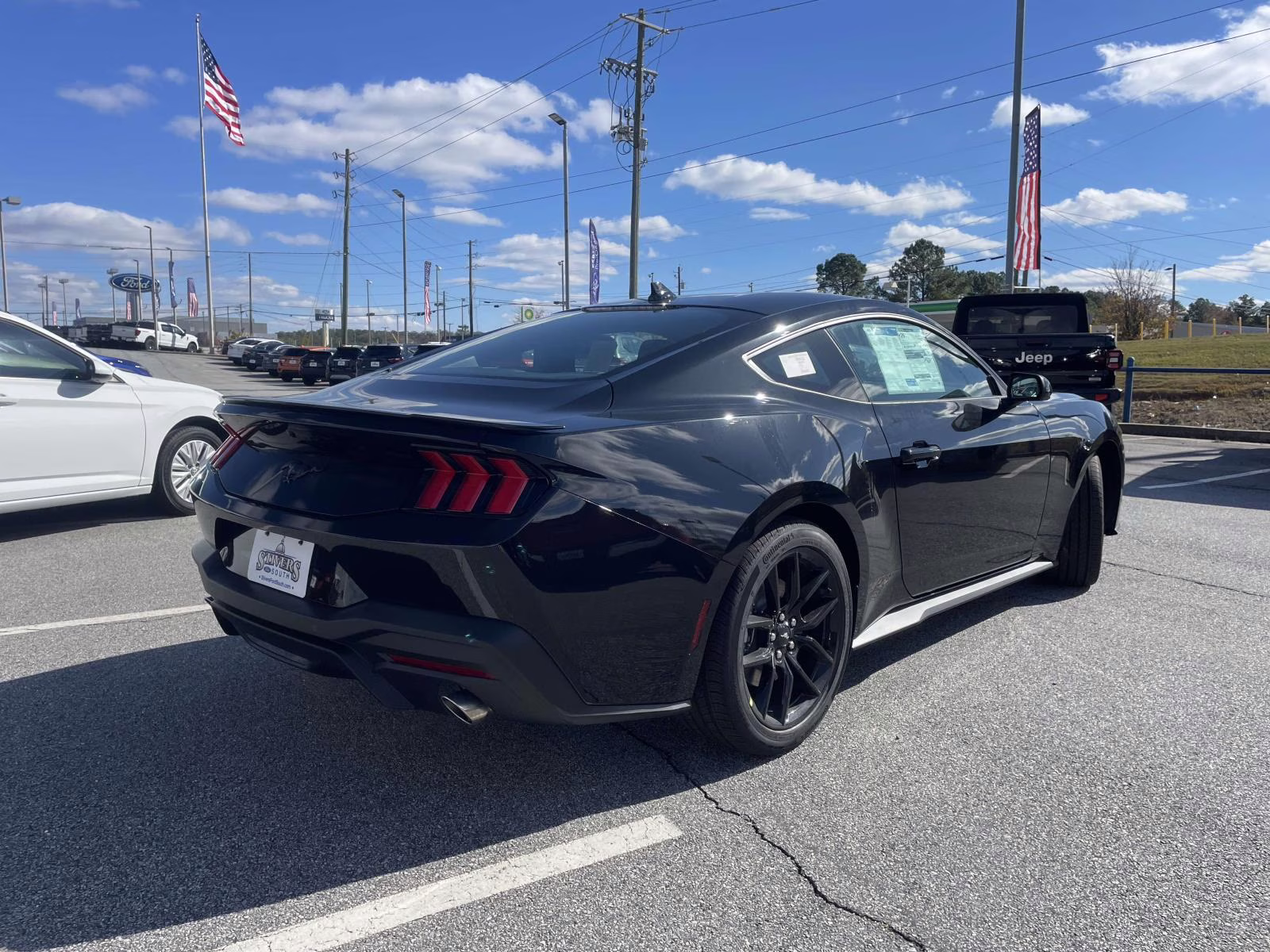 2026 Shadow Black Ford Mustang EcoBoost RWD Coupe