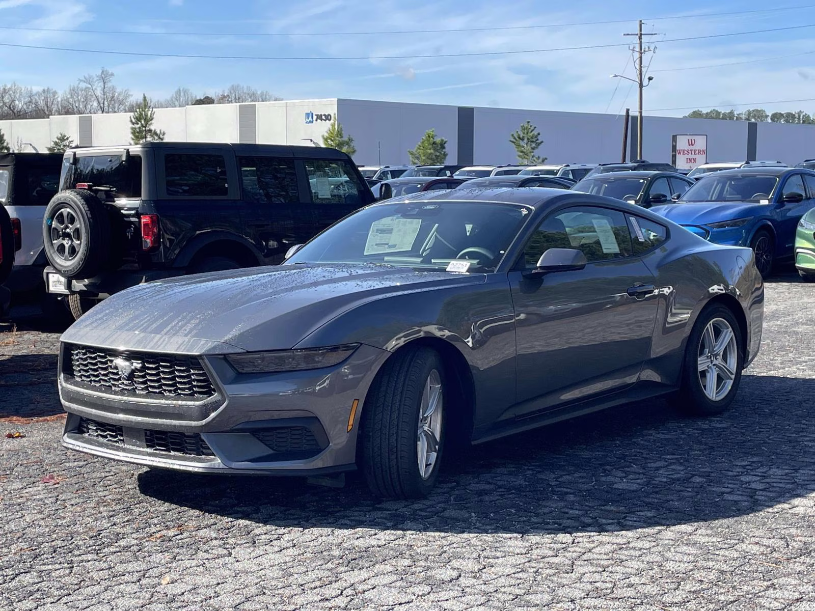 2026 Gray Metallic Ford Mustang EcoBoost RWD Coupe