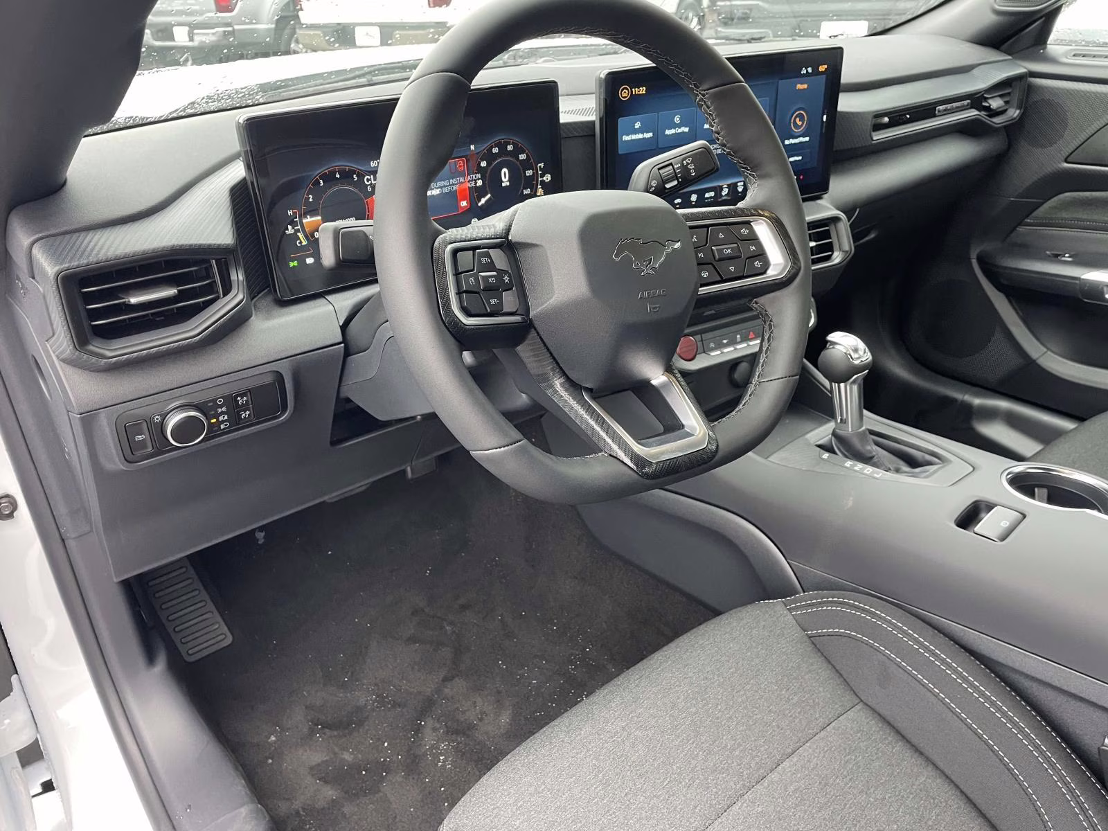 2026 Oxford White Ford Mustang EcoBoost RWD Coupe