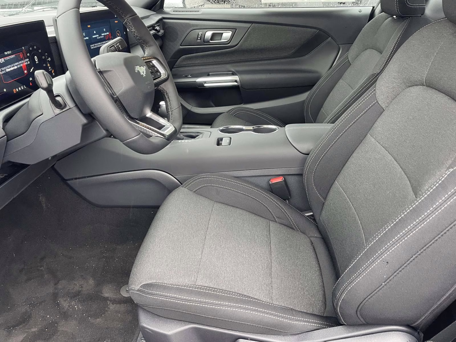 2026 Oxford White Ford Mustang EcoBoost RWD Coupe