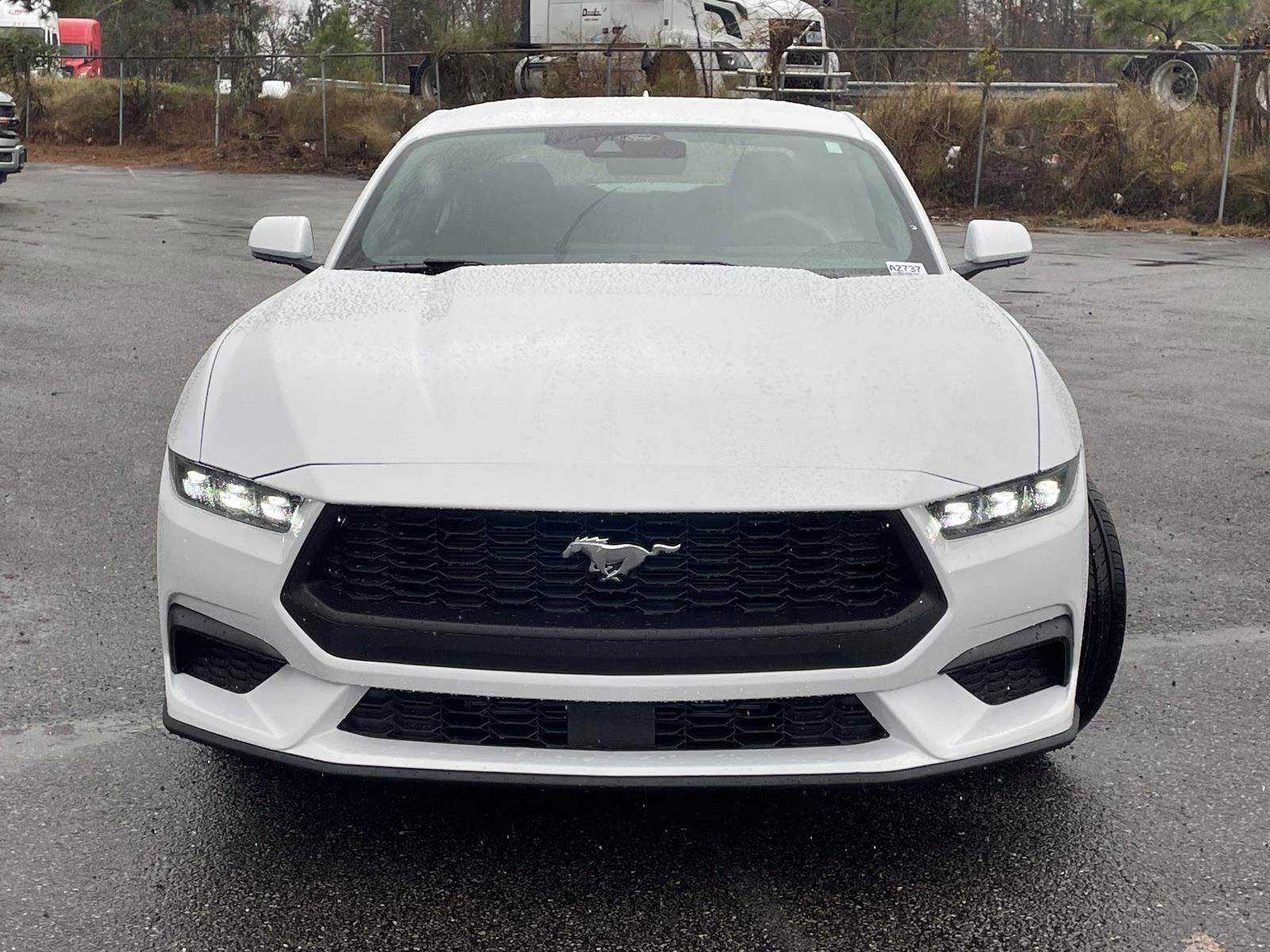2026 Oxford White Ford Mustang EcoBoost RWD Coupe