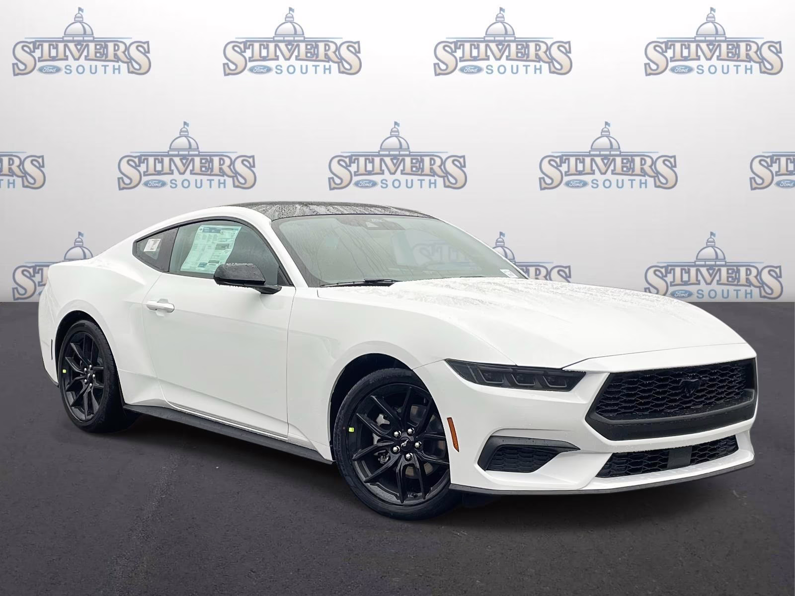 2026 Oxford White Ford Mustang EcoBoost RWD Coupe