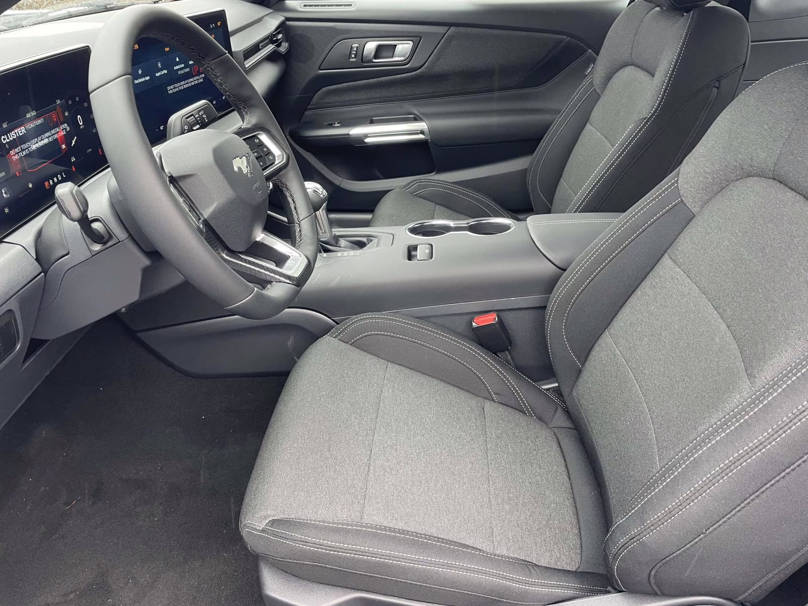 2026 Oxford White Ford Mustang EcoBoost RWD Coupe