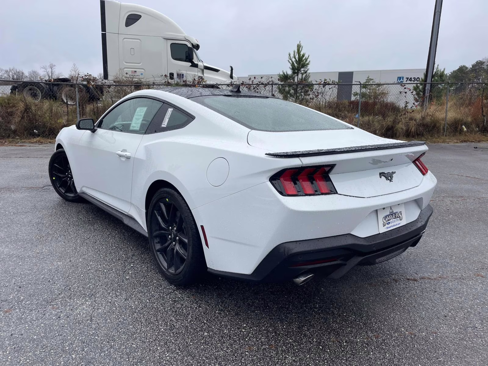 2026 Oxford White Ford Mustang EcoBoost RWD Coupe