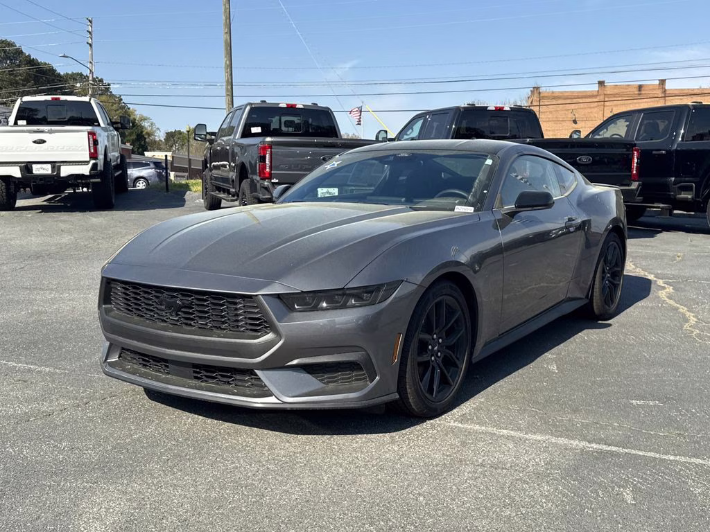 2026 Gray Metallic Ford Mustang EcoBoost RWD Coupe