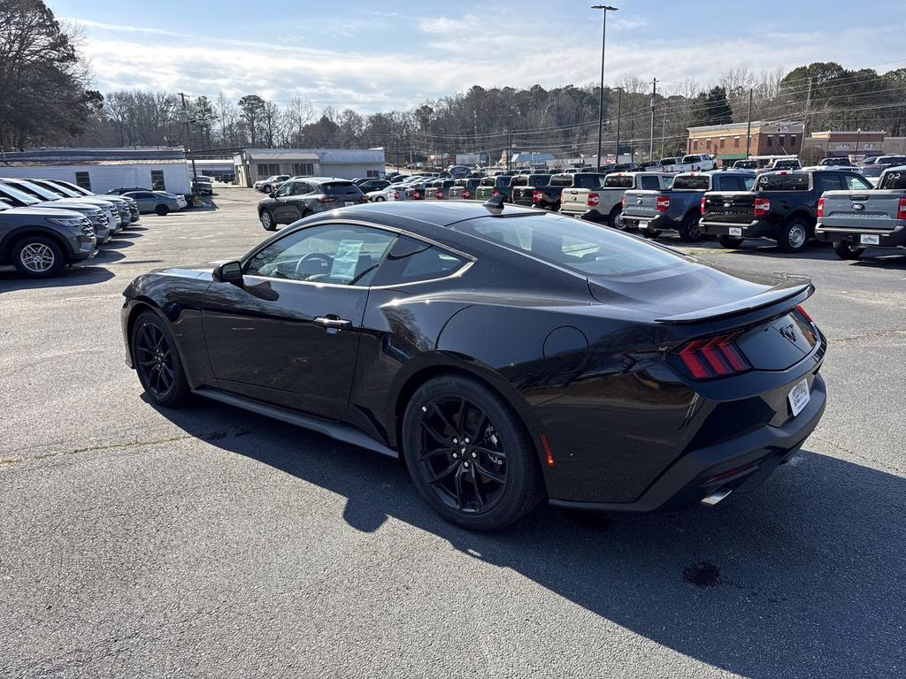 2026 Shadow Black Ford Mustang EcoBoost RWD Coupe