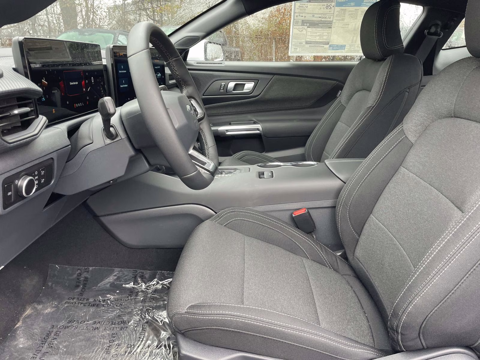 2026 Oxford White Ford Mustang EcoBoost RWD Coupe