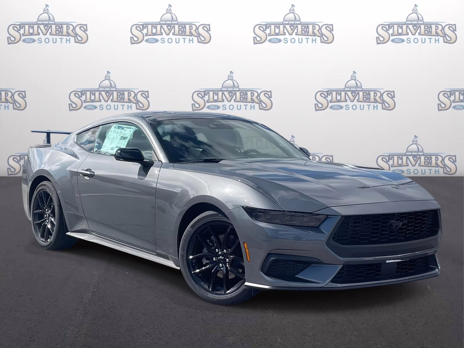 2026 Gray Metallic Ford Mustang EcoBoost RWD Coupe