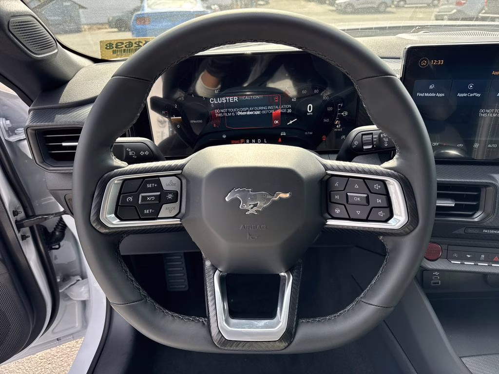 2026 Oxford White Ford Mustang EcoBoost RWD Coupe