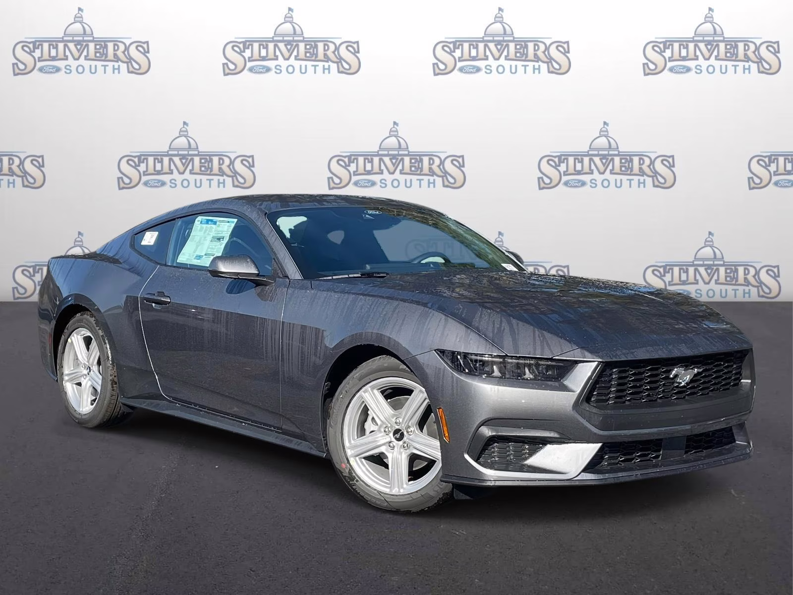 2026 Gray Metallic Ford Mustang EcoBoost RWD Coupe