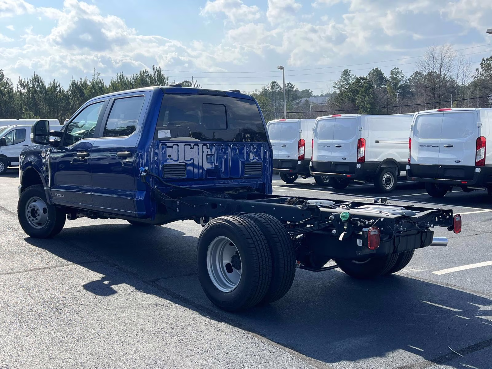 2026 Blue Metallic Ford Super Duty F-350 DRW XL 4X4 Chassis