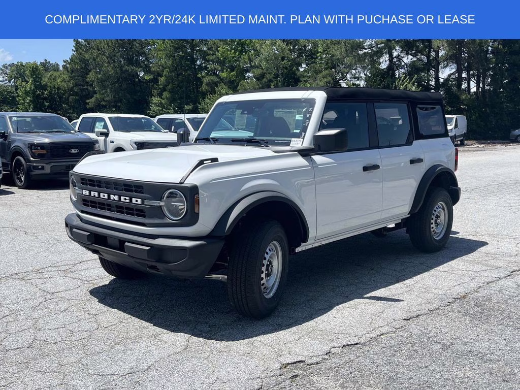 2025 Oxford White Ford Bronco Base 4X4 SUV