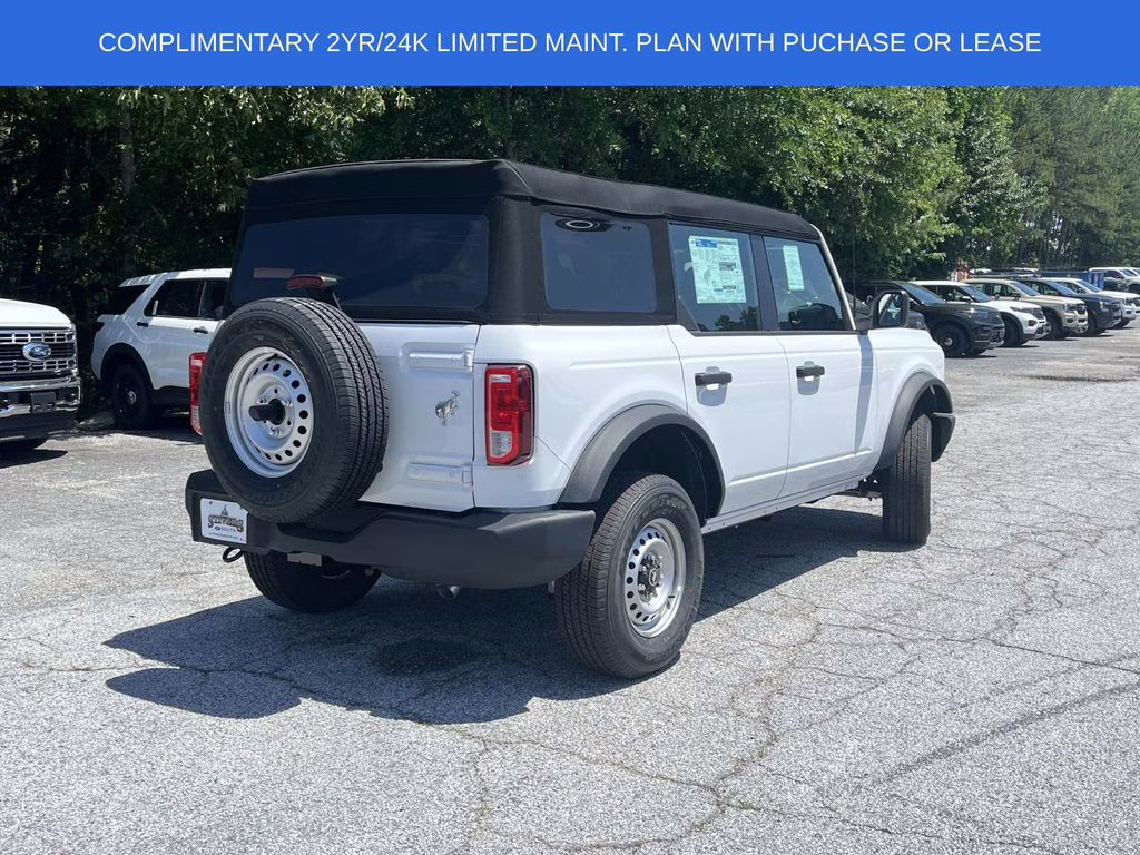 2025 Oxford White Ford Bronco Base 4X4 SUV