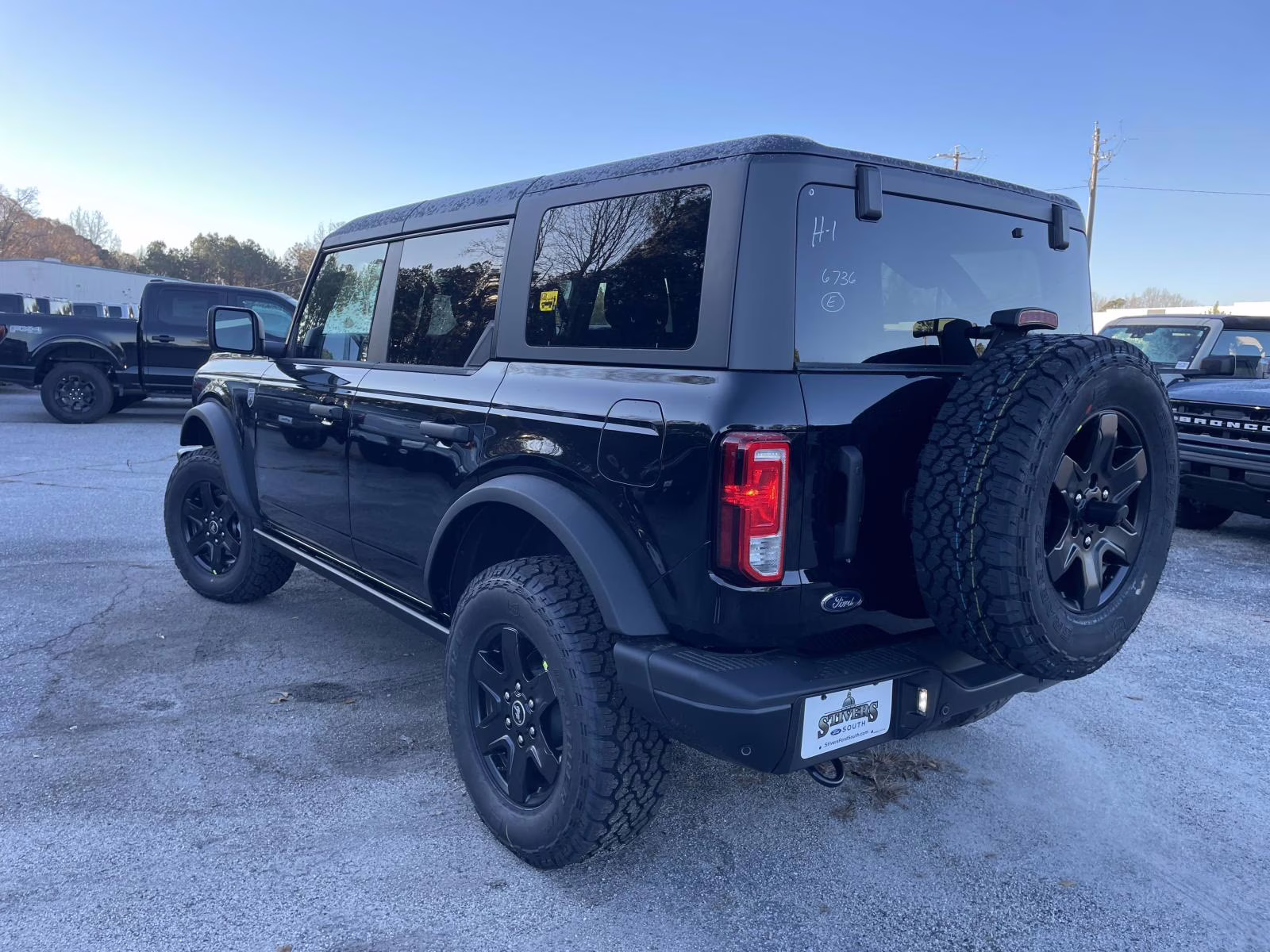 2025 Shadow Black Ford Bronco Big Bend 4X4 SUV