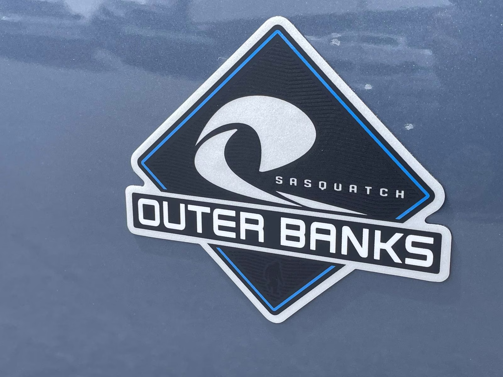 2025 Azure Gray Metallic Ford Bronco Outer Banks 4X4 SUV