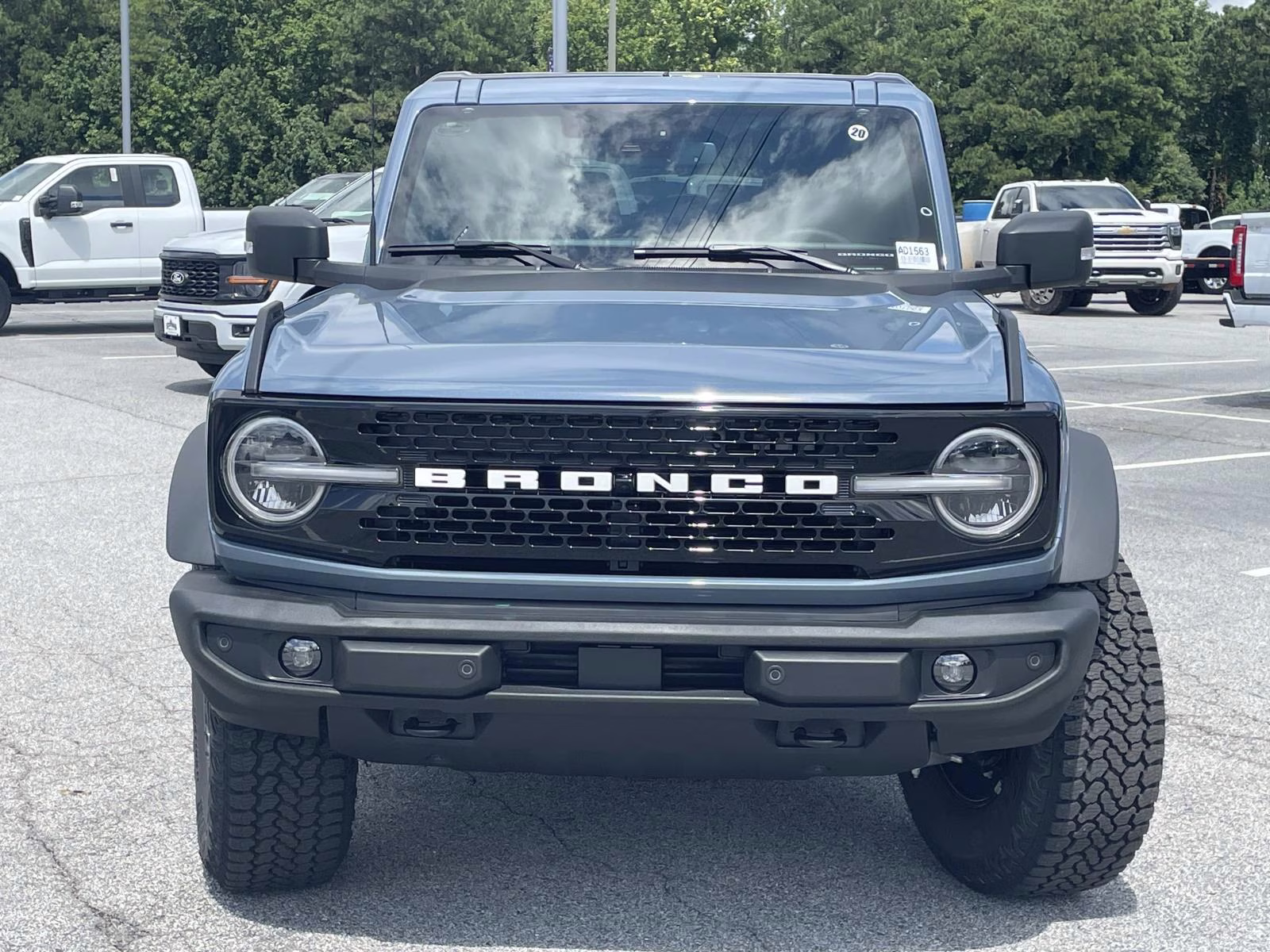 2025 Azure Gray Metallic Ford Bronco Outer Banks 4X4 SUV