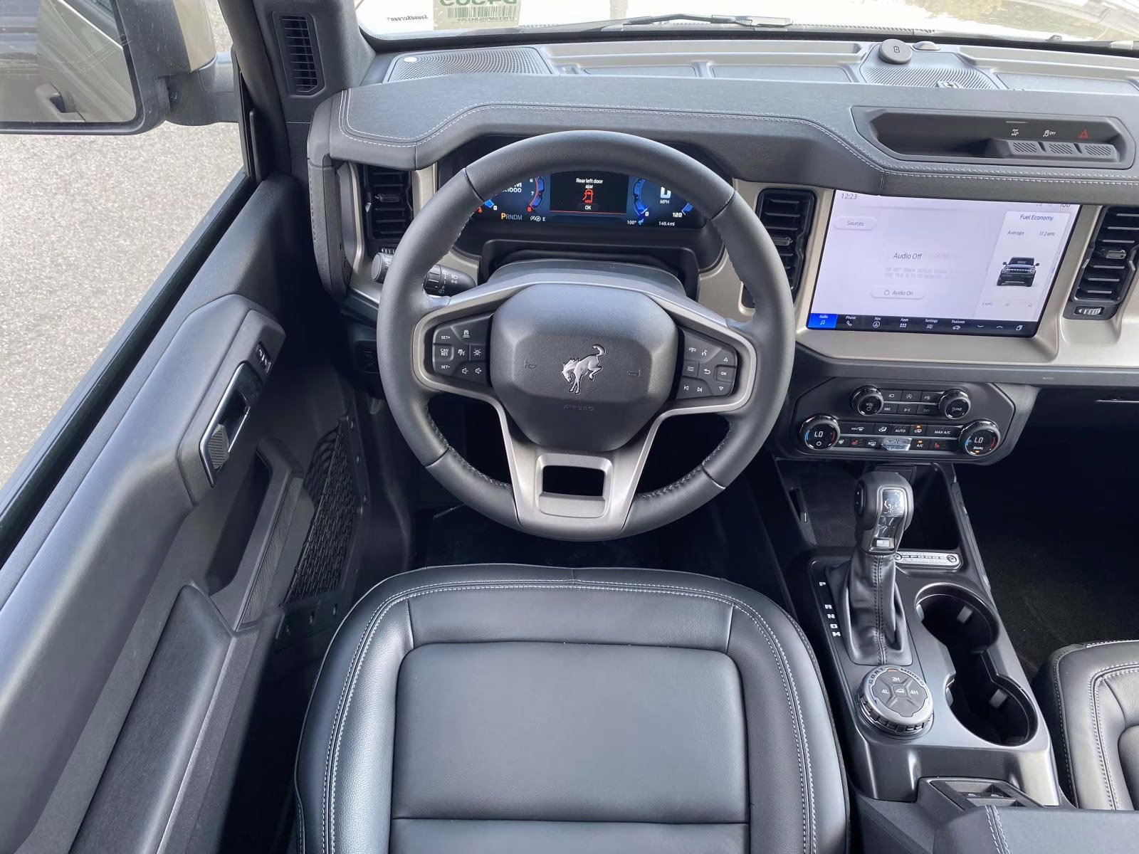 2025 Azure Gray Metallic Ford Bronco Outer Banks 4X4 SUV