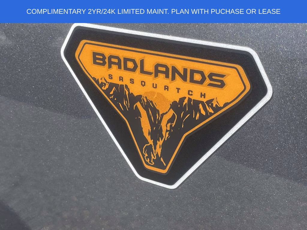 2025 Gray Metallic Ford Bronco Badlands 4X4 SUV