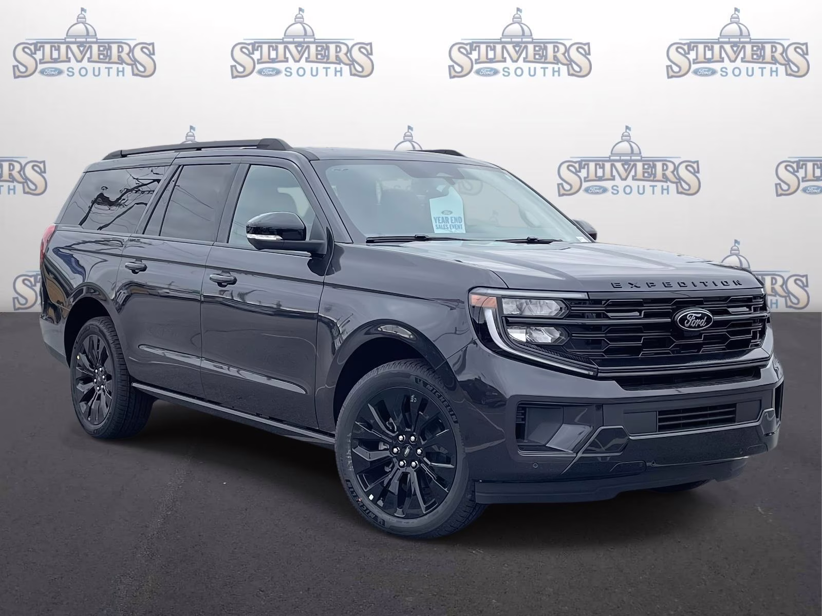 2025 Gray Metallic Ford Expedition Max Platinum 4X4 SUV