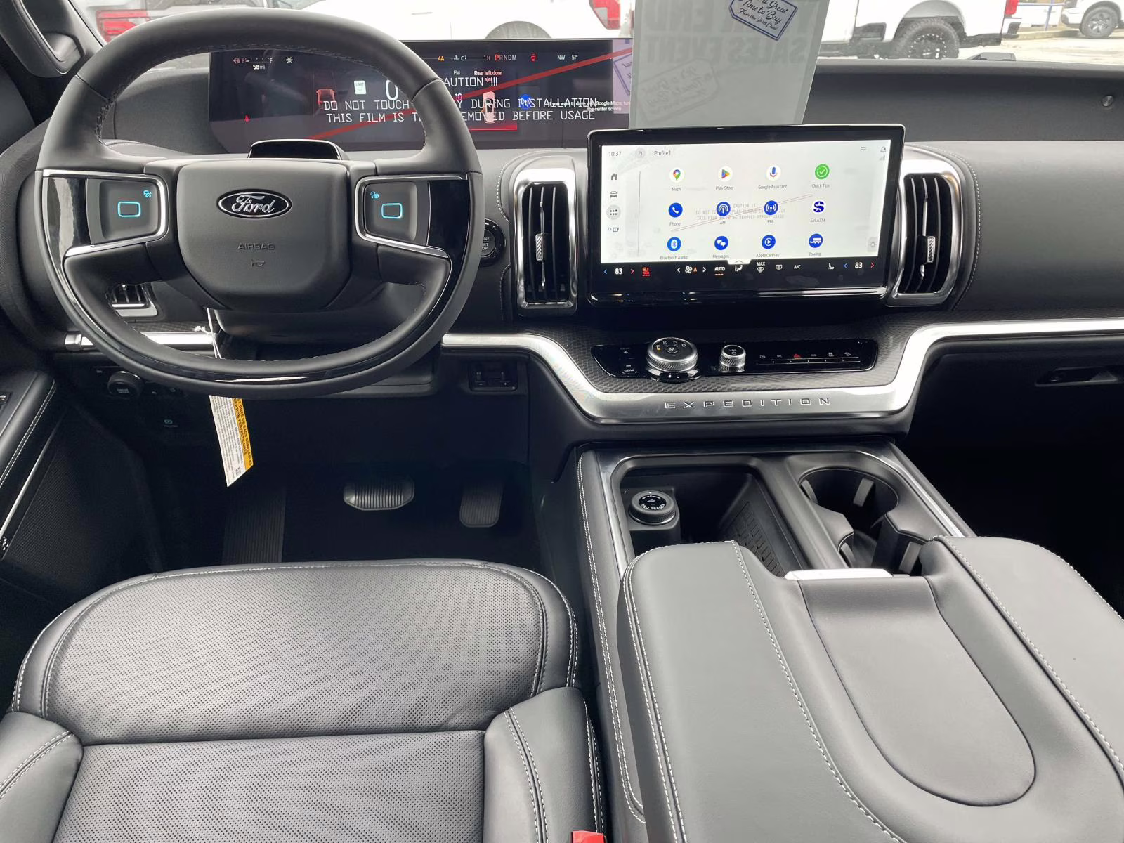 2025 Gray Metallic Ford Expedition Max Platinum 4X4 SUV