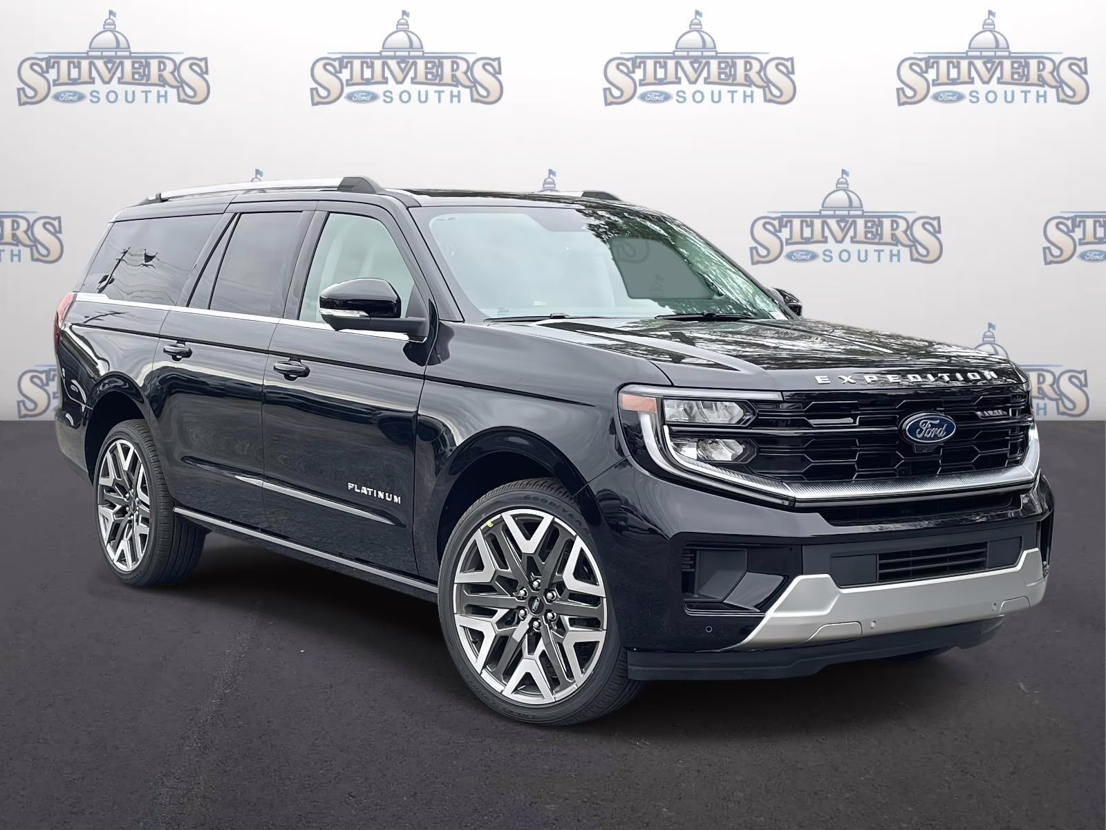 2026 Black Metallic Ford Expedition Max Platinum 4X4 SUV