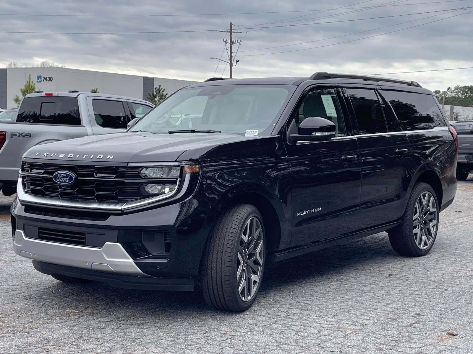 2026 Black Metallic Ford Expedition Max Platinum 4X4 SUV