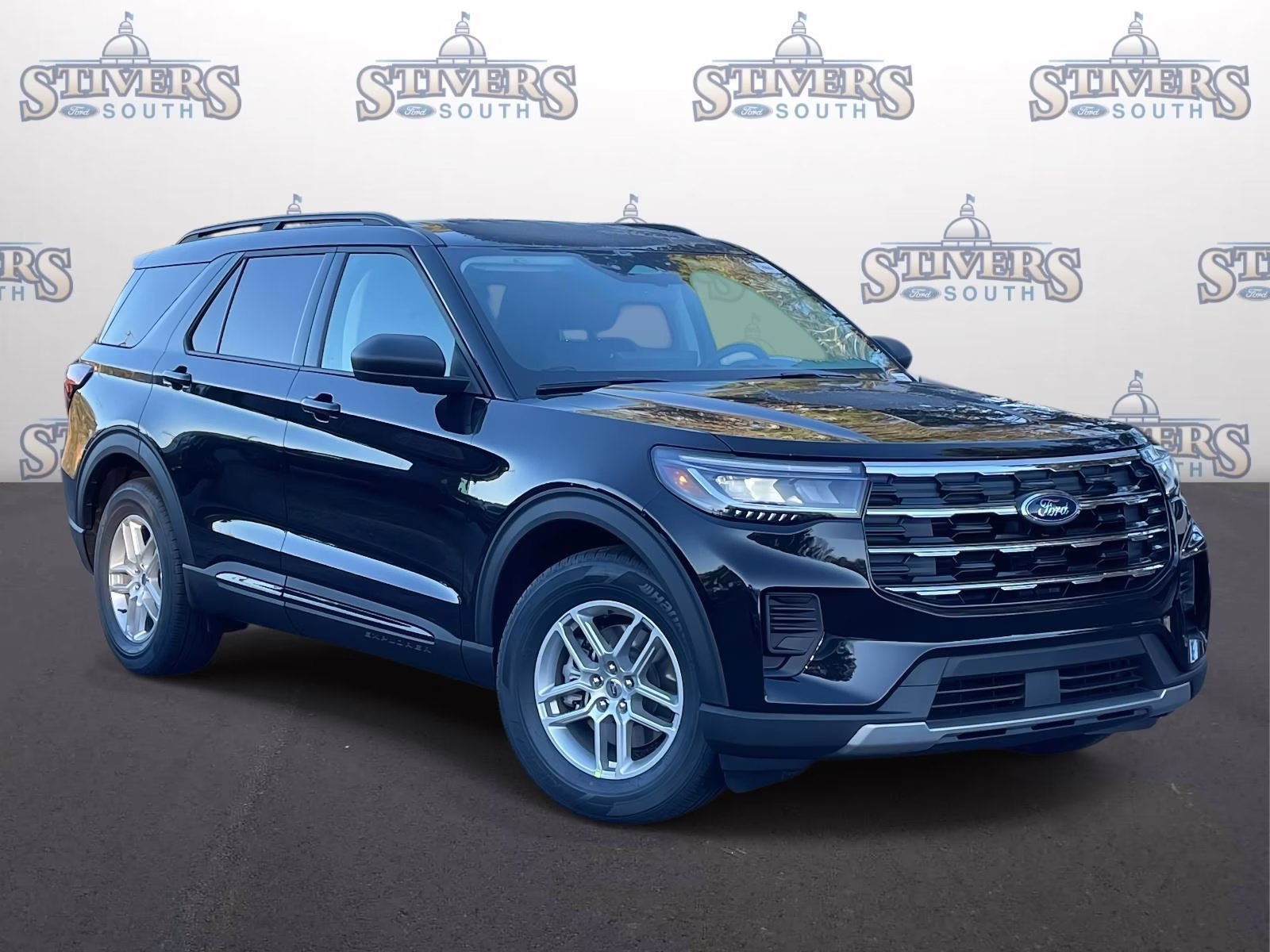 2026 Black Metallic Ford Explorer Active RWD SUV