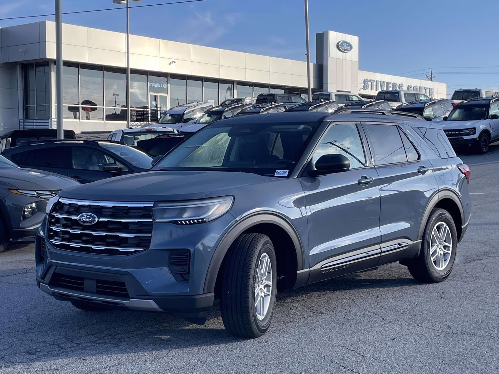 2026 Vapor Blue Ford Explorer Active RWD SUV