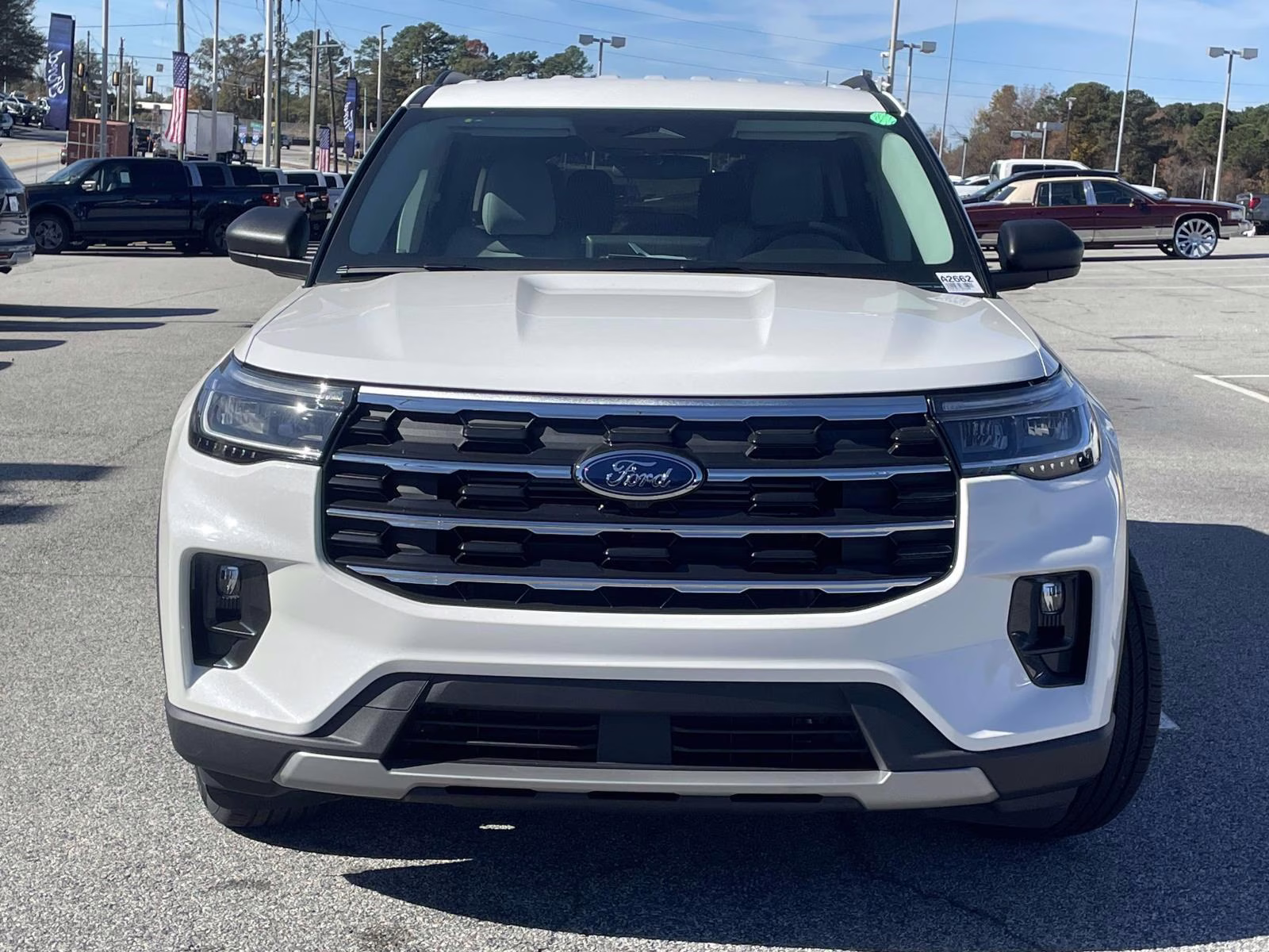 2026 White Metallic Ford Explorer Active RWD SUV