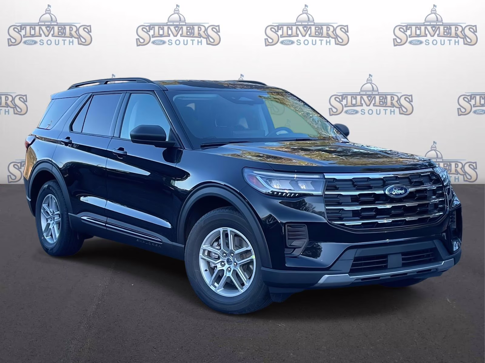 2026 Black Metallic Ford Explorer Active RWD SUV