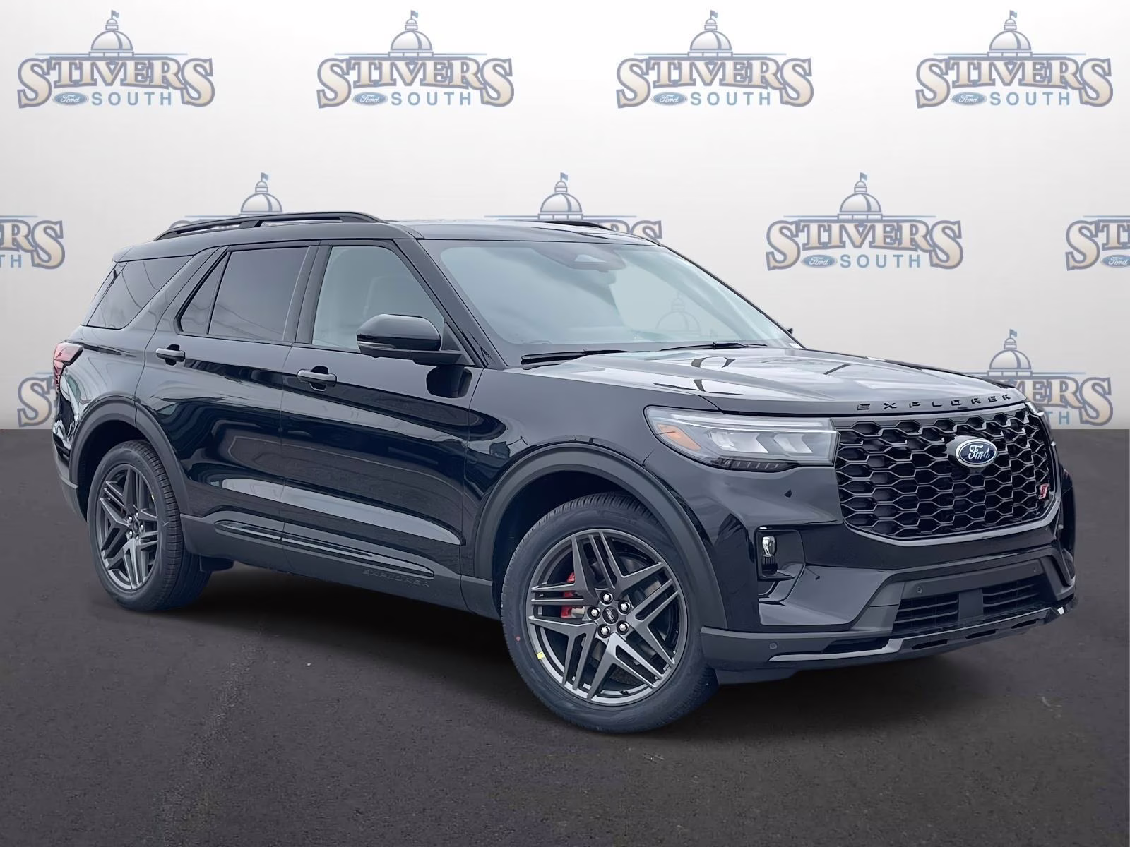 2026 Black Metallic Ford Explorer ST 4X4 SUV