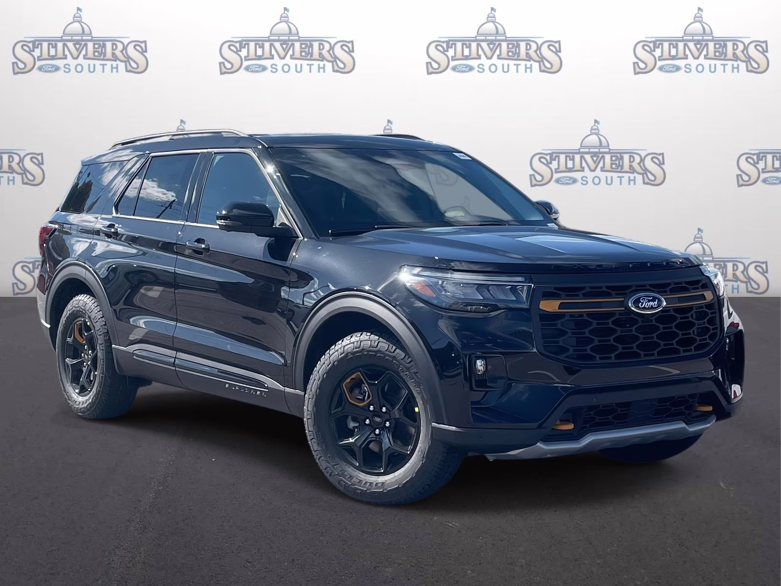2026 Black Metallic Ford Explorer Tremor 4X4 SUV