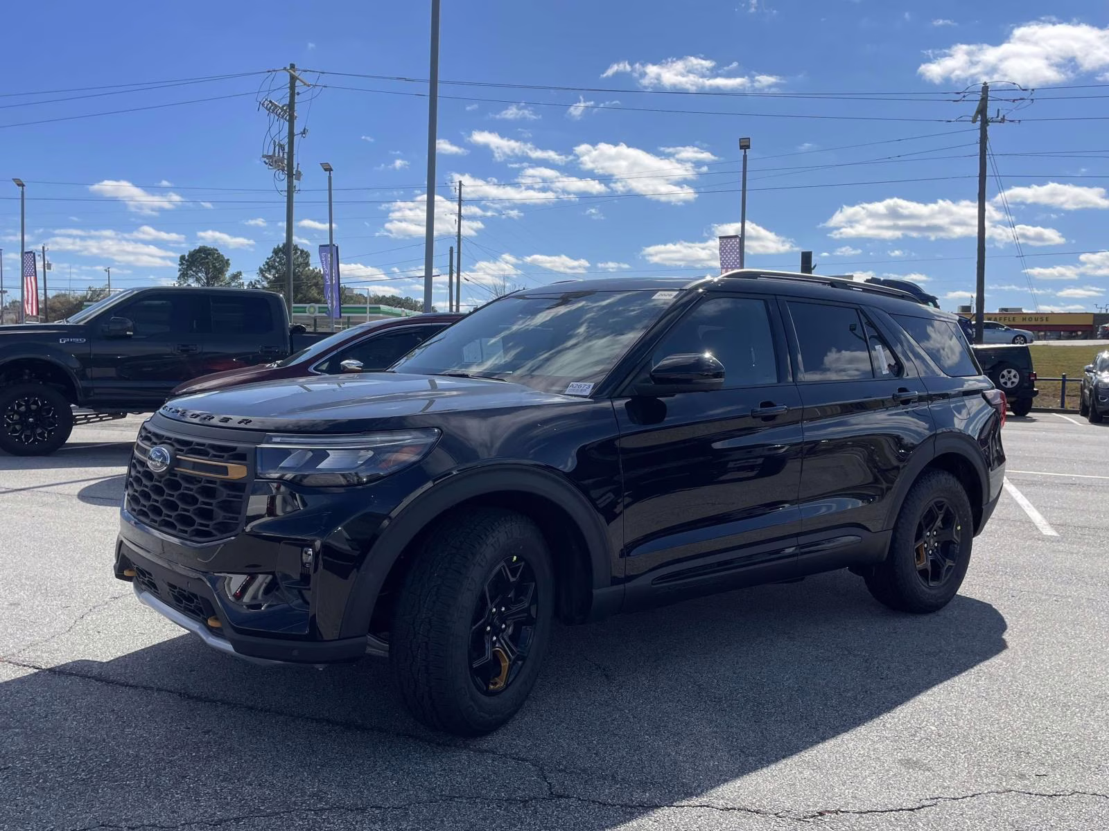 2026 Black Metallic Ford Explorer Tremor 4X4 SUV
