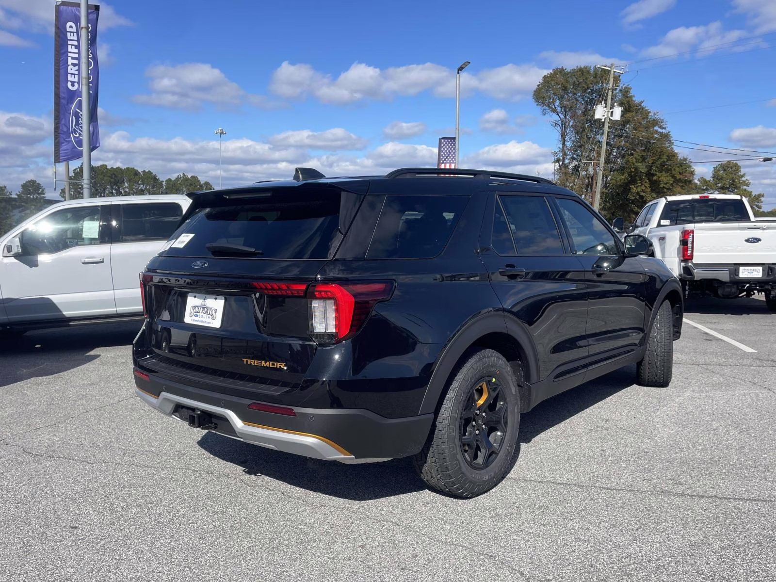 2026 Black Metallic Ford Explorer Tremor 4X4 SUV