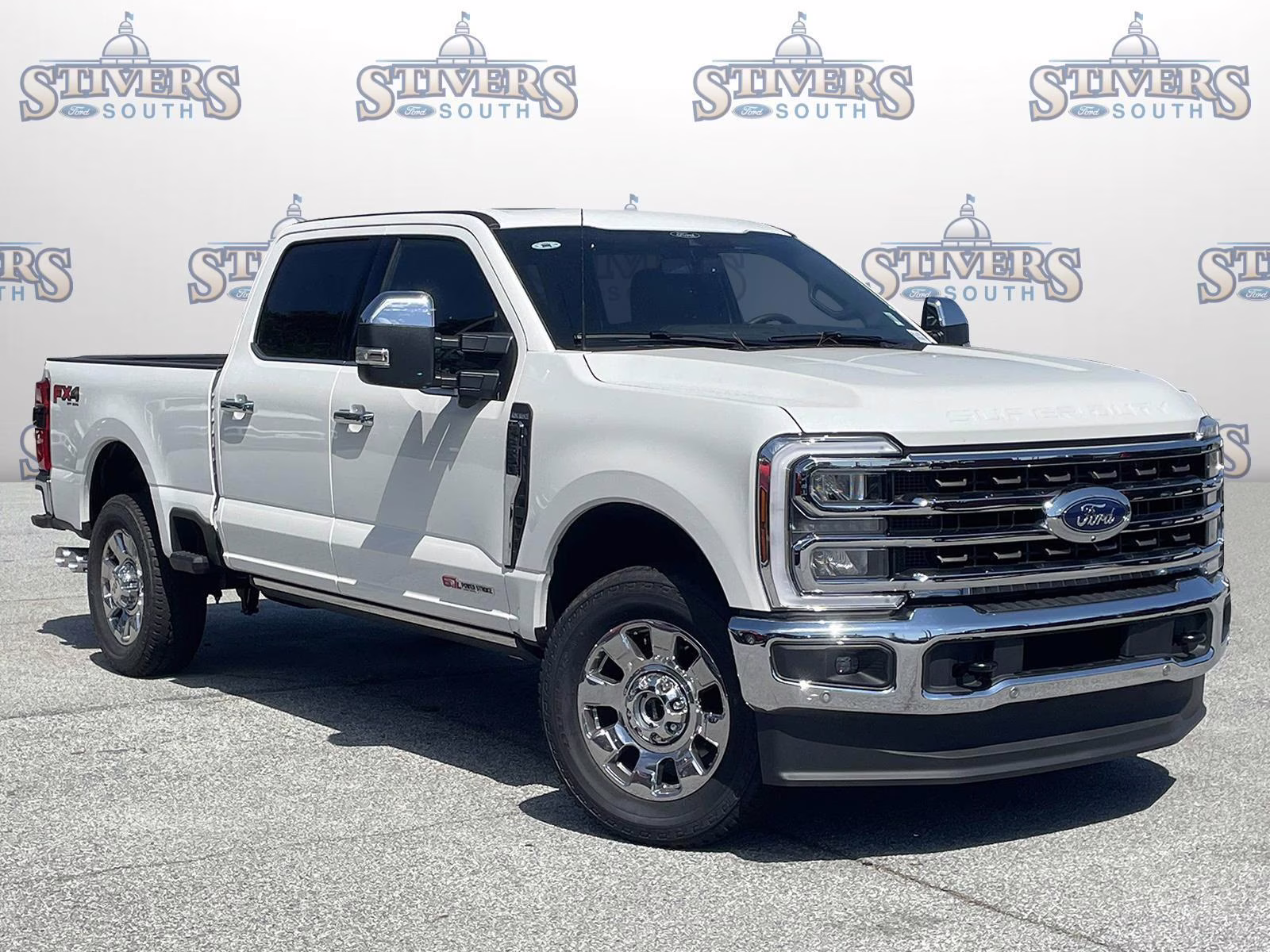 2025 White Metallic Ford Super Duty F-250 SRW King Ranch 4X4 Truck