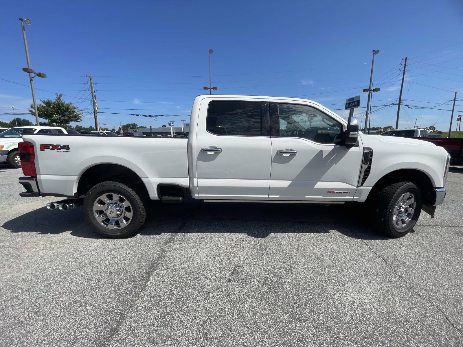 2025 White Metallic Ford Super Duty F-250 SRW King Ranch 4X4 Truck