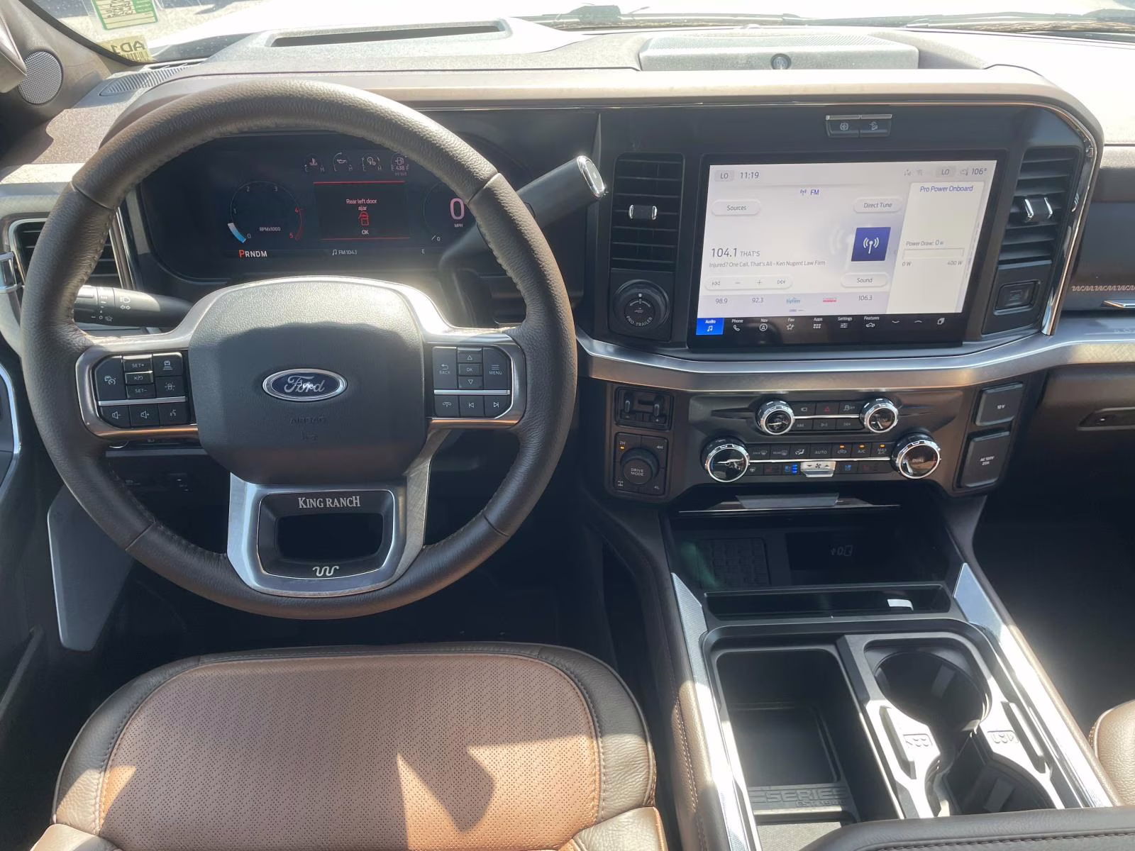 2025 White Metallic Ford Super Duty F-250 SRW King Ranch 4X4 Truck