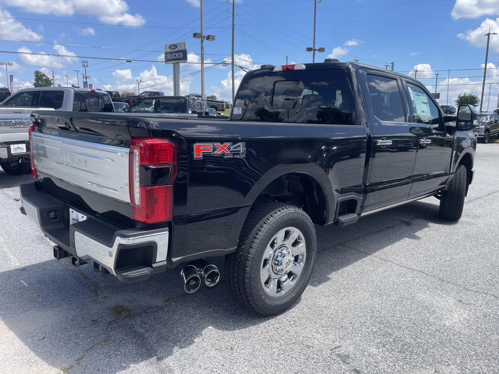 2025 Black Metallic Ford Super Duty F-350 SRW King Ranch 4X4 Truck
