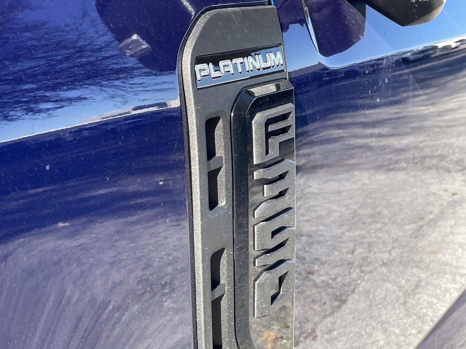 2026 Blue Metallic Ford Super Duty F-350 SRW Platinum 4X4 Truck