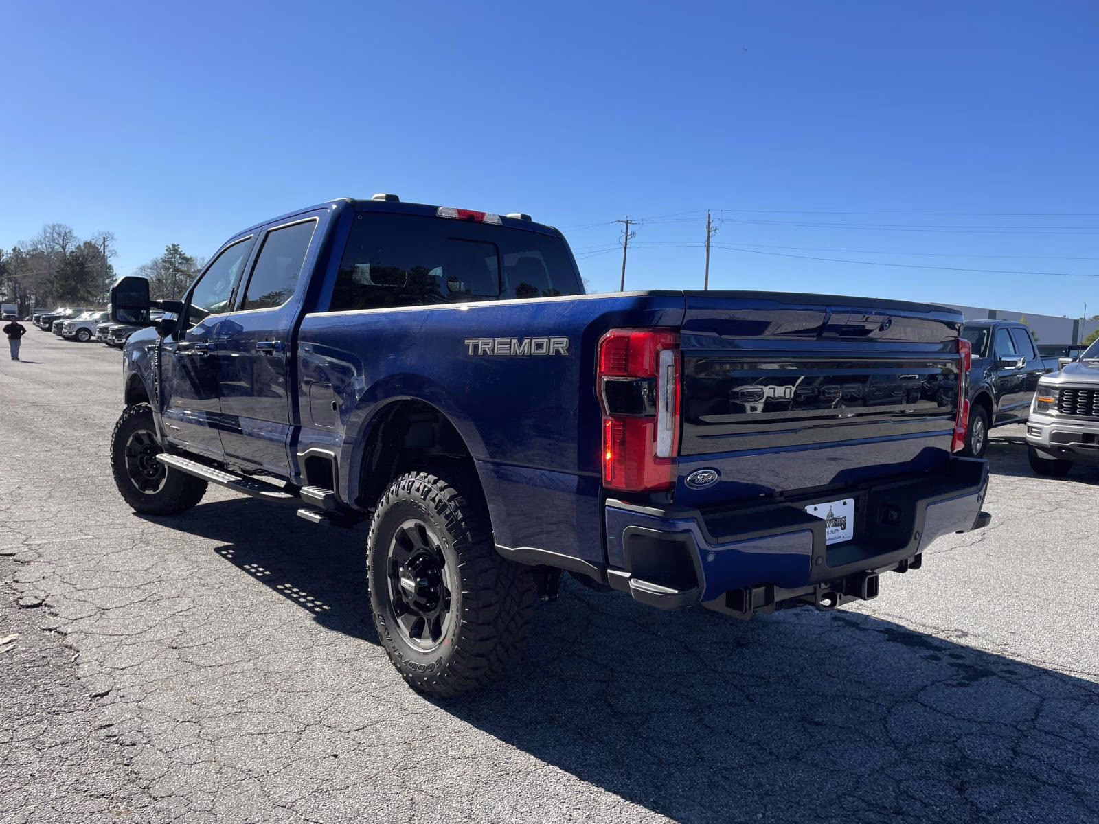 2026 Blue Metallic Ford Super Duty F-350 SRW Platinum 4X4 Truck