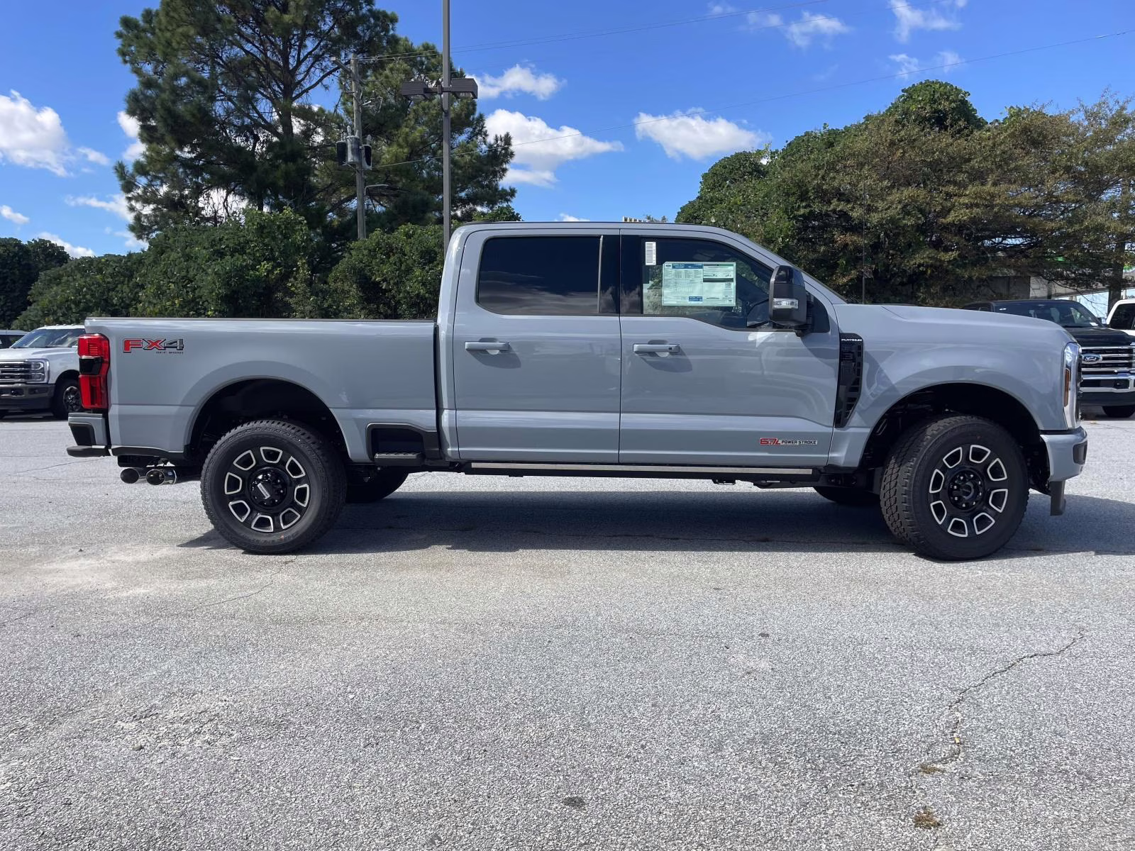 2026 Gray Metallic Ford Super Duty F-350 SRW Platinum 4X4 Truck