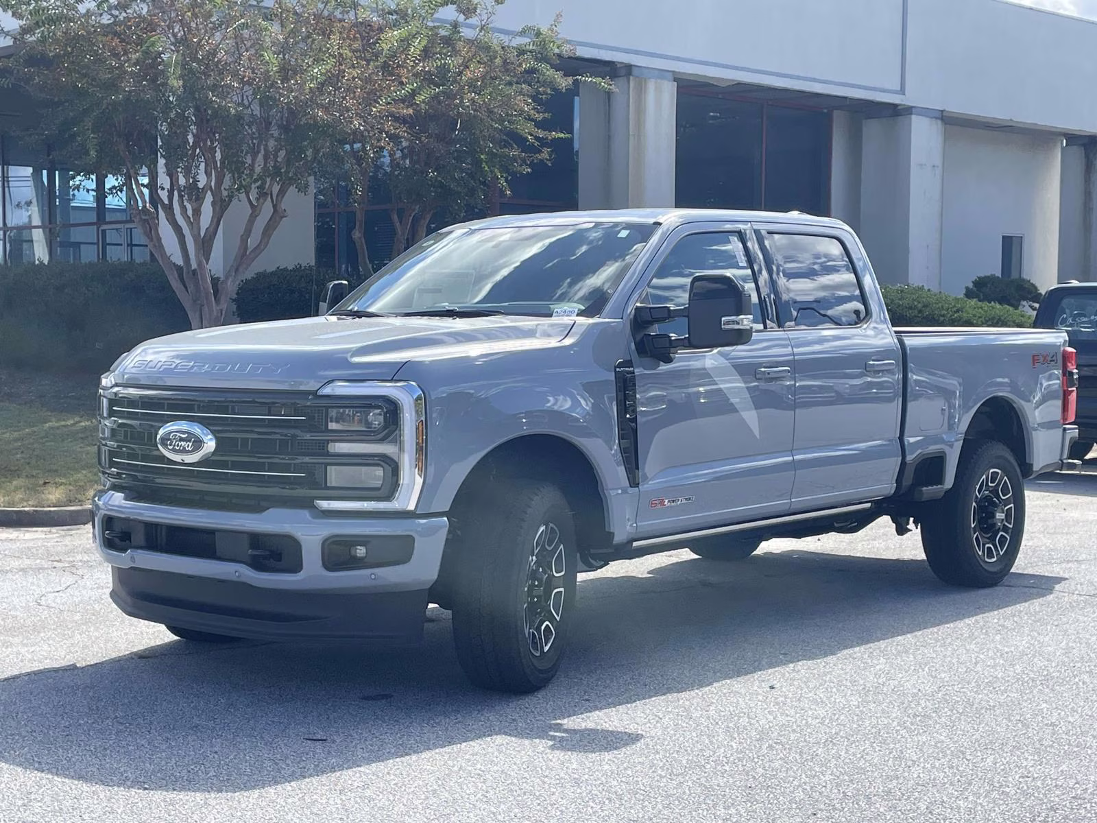 2026 Gray Metallic Ford Super Duty F-350 SRW Platinum 4X4 Truck