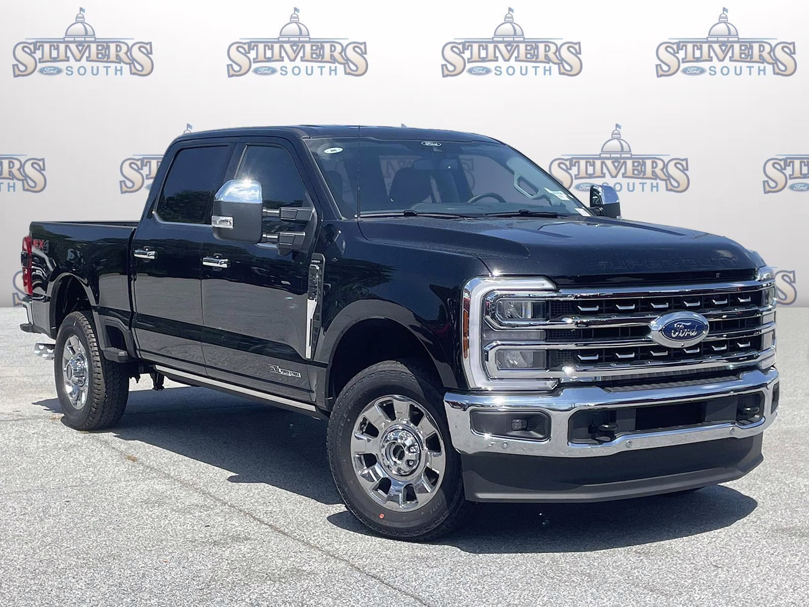 2025 Black Metallic Ford Super Duty F-350 SRW Lariat 4X4 Truck
