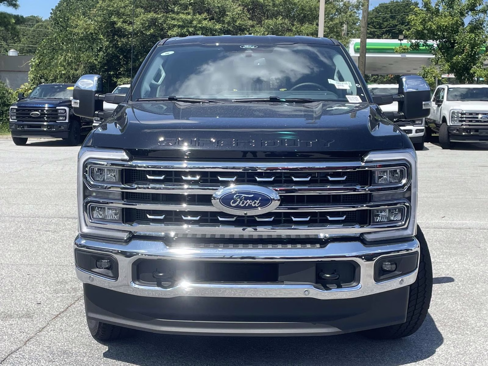 2025 Black Metallic Ford Super Duty F-350 SRW Lariat 4X4 Truck