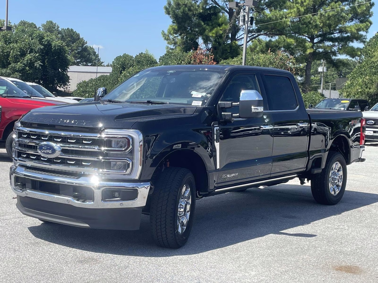 2025 Black Metallic Ford Super Duty F-350 SRW Lariat 4X4 Truck