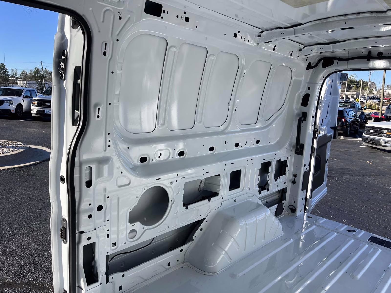 2025 Oxford White Ford Transit-350 Base AWD Van