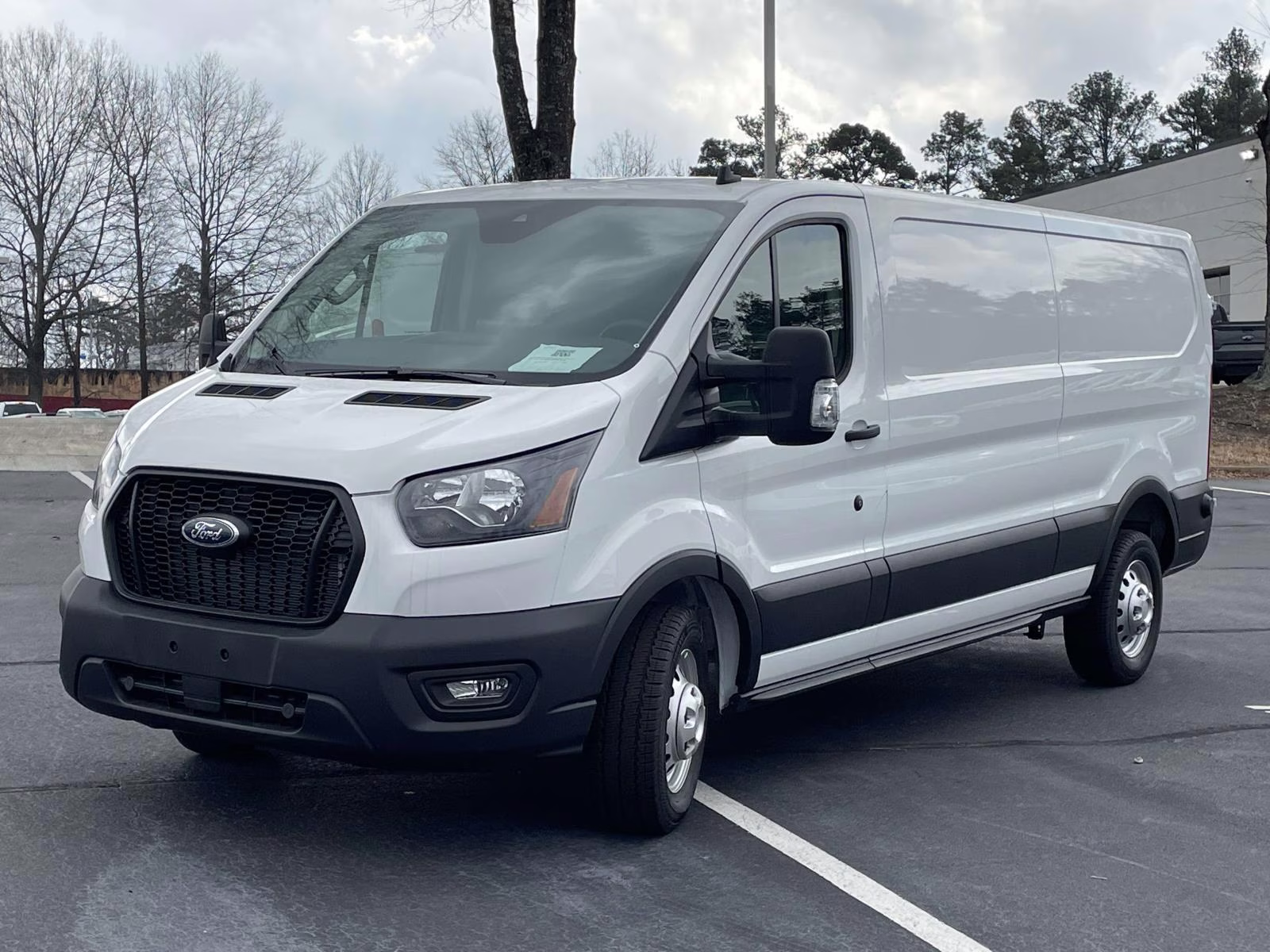 2025 Oxford White Ford Transit-350 Base AWD Van