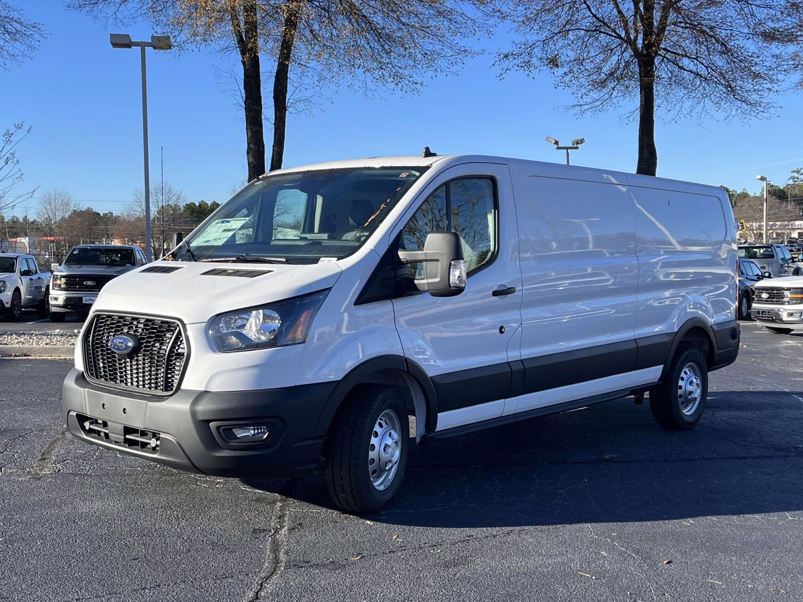 2025 Oxford White Ford Transit-350 Base AWD Van