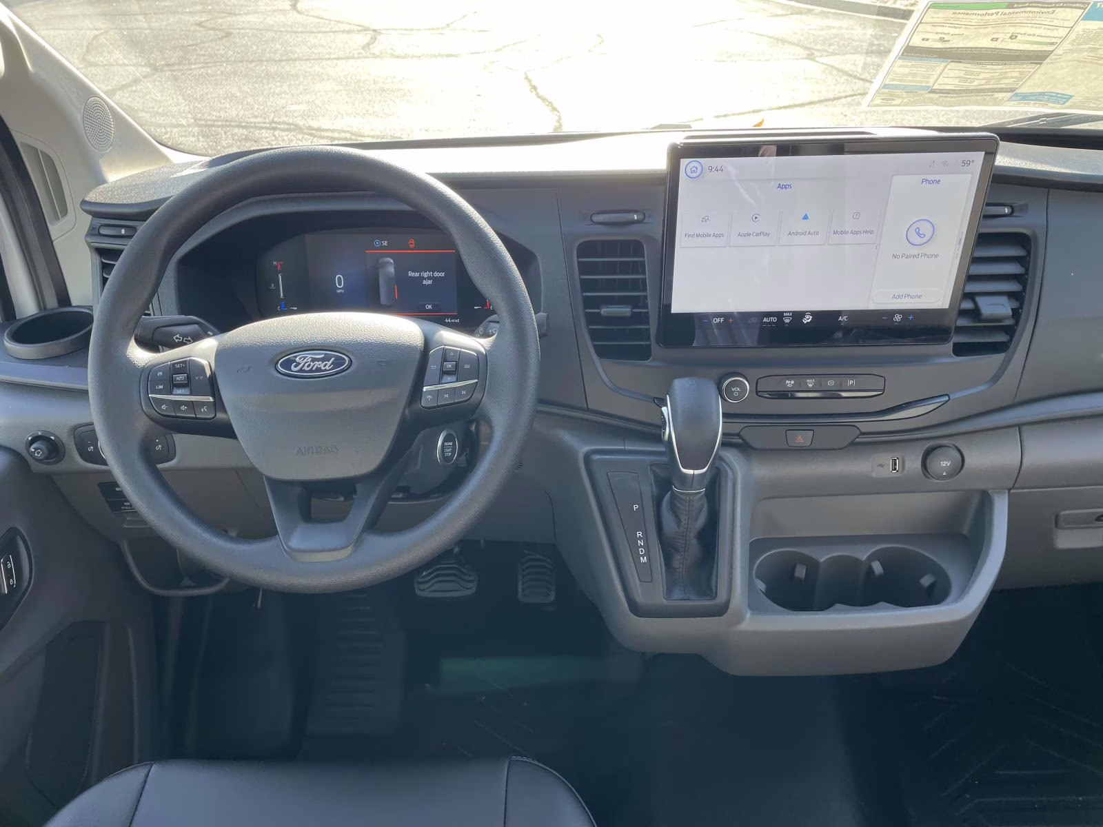 2026 Oxford White Ford Transit-250 Base RWD Van